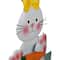 18.75" Bunny with Carrot Happy Easter Outdoor Garden Stake